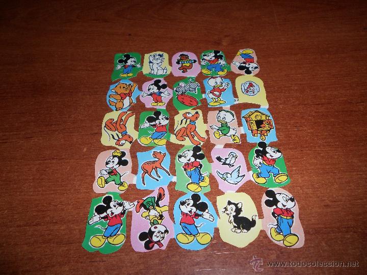 Sammeln alte gestanzte Sammelbilder: ANTIGUA L&Aacute;MINA DE MARIQUITAS O CROMOS TROQUELADOS SERIE CON PERSONAJES DISNEY, SCRAPBOOK JOURNALING
