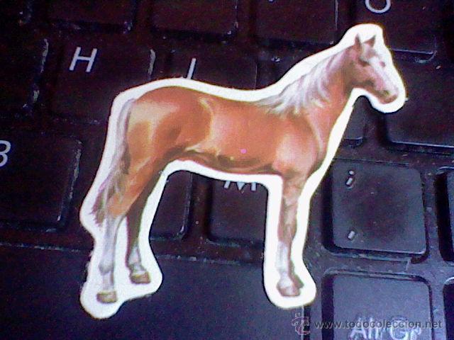 Collezionismo Figurine ritagliate antiche: cromo sin pegar nunca del album Furia 1973 panrico pastelitos n&ordm; 14  caballo palomino