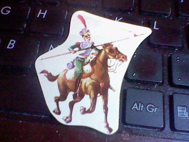 Collezionismo Figurine ritagliate antiche: cromo sin pegar nunca del album Furia 1973 panrico pastelitos n&ordm; 94 lancero Berg s xix