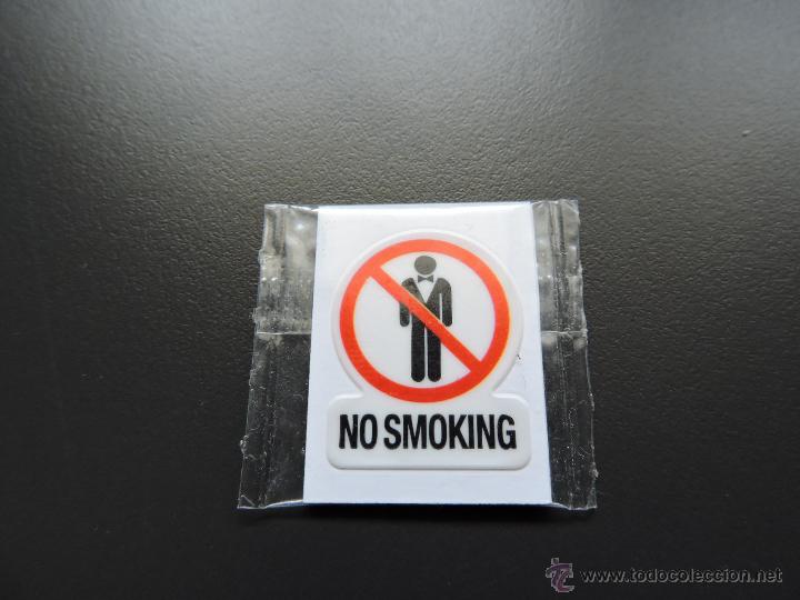 Collectable Antique Stamped Cards: Cromo Troquelado Grefusa - Grefu Se&ntilde;ales - NO SMOKING