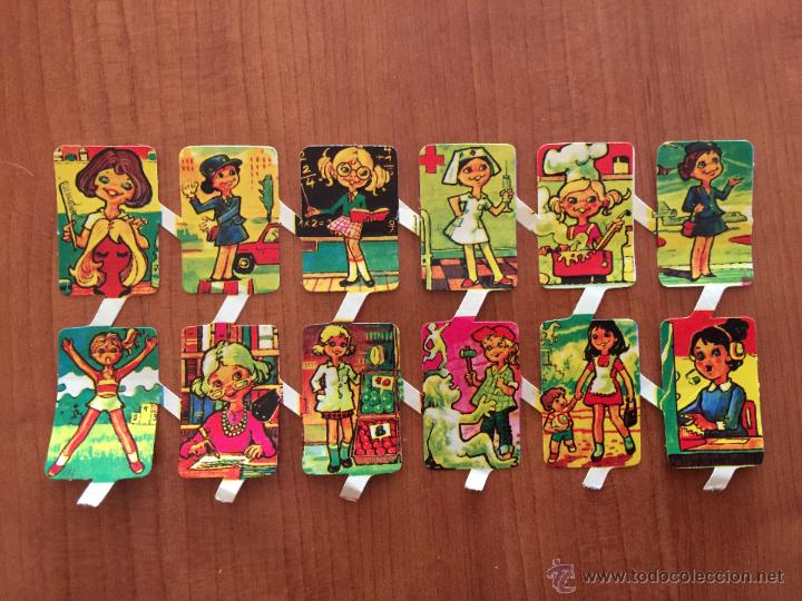 Coleccionismo cromos troquelados antiguos: 12 CROMOS TROQUELADOS.