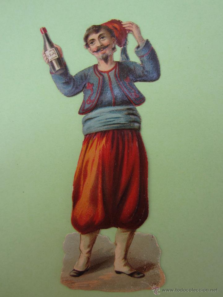 Coleccionismo cromos troquelados antiguos: cromo troquelado moro, arabe , a&ntilde;os 30