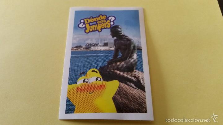Coleccionismo cromos troquelados antiguos: &iquest; D&Oacute;NDE EST&Aacute; JUMPERS EUROPA ? - PEGATINA GRANDE COPENHAGUE ( DINAMARCA )