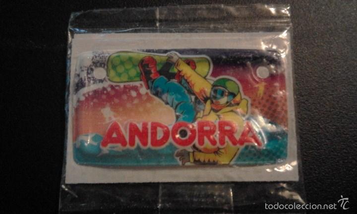 Sammeln alte gestanzte Sammelbilder: CROMO PEGATINA DE GREFUSA ** ANDORRA **