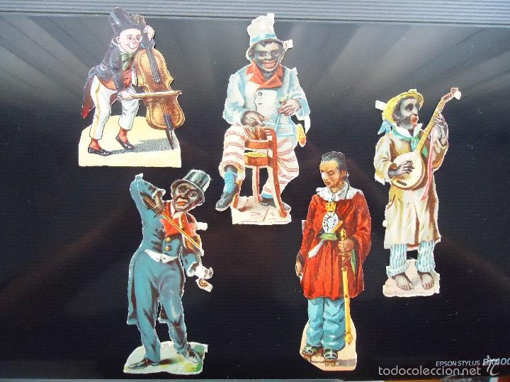 Collectionnisme Cartes &agrave; collectionner massicot&eacute;es anciennes: cromo de palma gijon troquelado circo circense payasos comediante humor risa infantil ni&ntilde;os musica