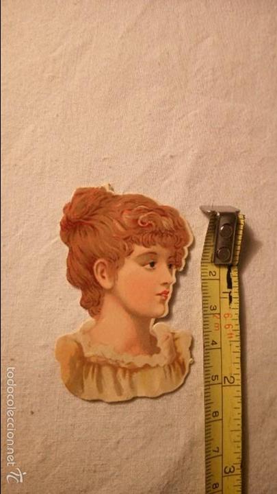 Collectionnisme Cartes &agrave; collectionner massicot&eacute;es anciennes: ANTIGUO CROMO TROQUELADO