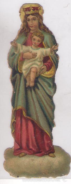 Coleccionismo Cromos troquelados antiguos: CROMO TROQUELADO DE CHOCOLATES PADROSA BARCELONA . 8,5 cm.