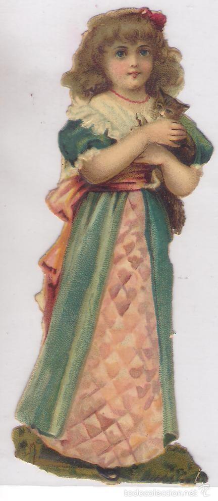 Coleccionismo Cromos troquelados antiguos: CROMO TROQUELADO DE CHOCOLATES ORTIZ BARCELONA .
