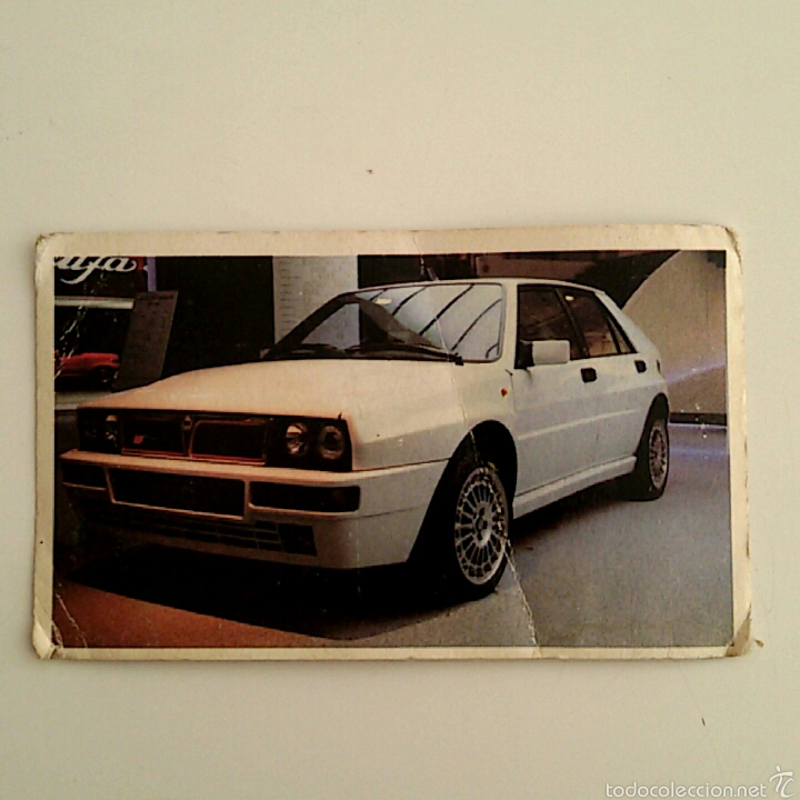 Coleccionismo cromos troquelados antiguos: Cromo EL MUNDO DEL COCHE N&deg;42?LANCIA DELTA 1.5 LX (VELOCIDAD MAX.154 KM/h