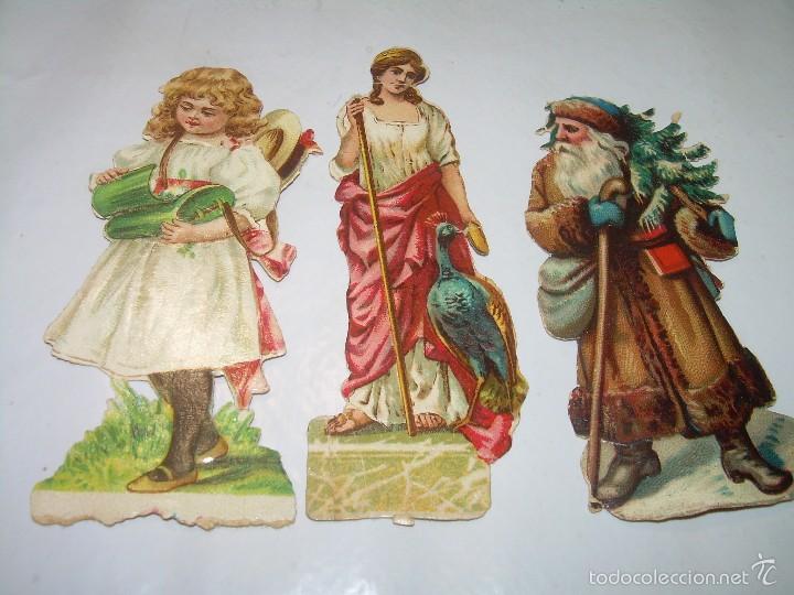Collezionismo Figurine ritagliate antiche: ANTIGUOS CROMOS TROQUELADOS....FINALES SIGLO XIX..PTINCIPIOS XX.