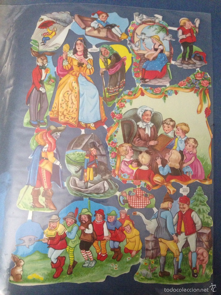Sammeln alte gestanzte Sammelbilder: L&aacute;mina cromos troquelados EAS 3094