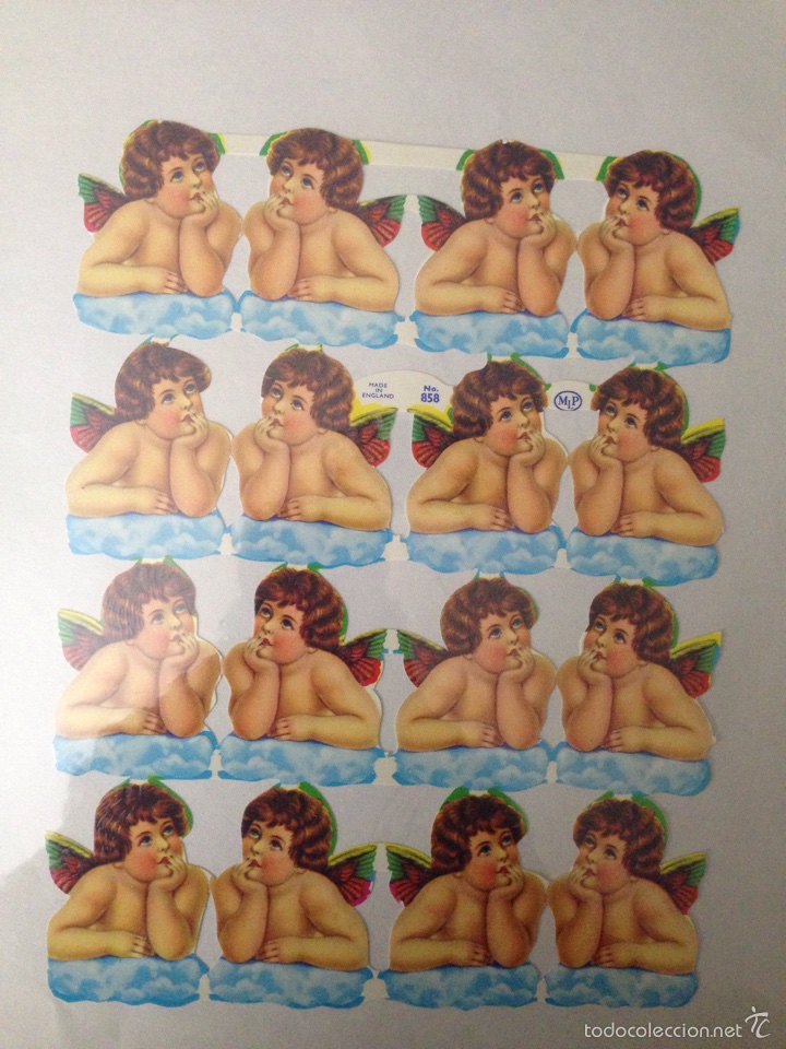 Sammeln alte gestanzte Sammelbilder: L&aacute;mina cromos troquelados MLP 858