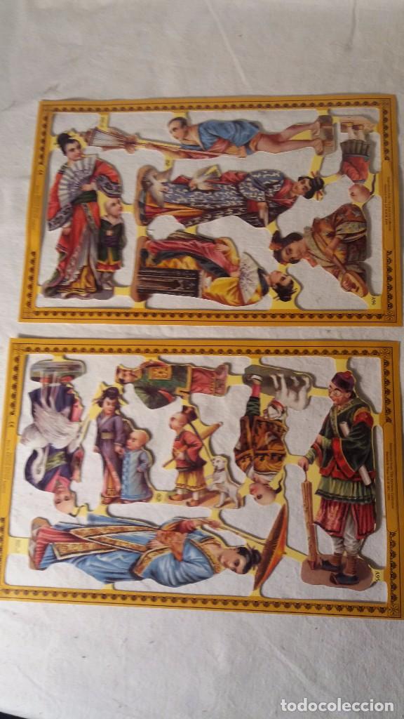 Colecionismo Cromos recortados antigos: LOTE COLECCION DE LAMINAS CROMO CROMOS TROQUELADOS DE GRAN TAMA&Ntilde;O, ENTRA TODO. MEDIDAS FOTOGRAFIADAS