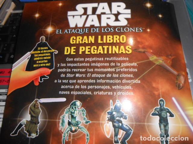 Coleccionismo cromos troquelados antiguos: LIBRO PEGATINAS STAR WARS - Foto 5
