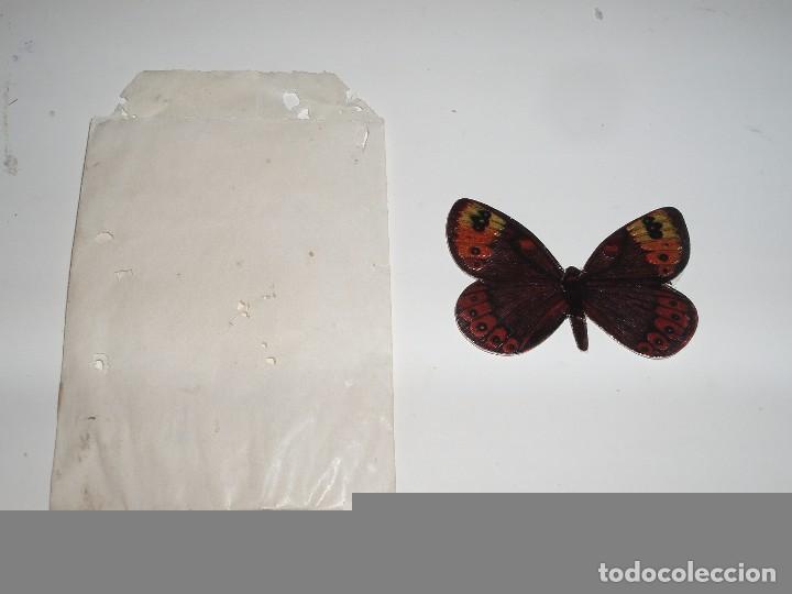 Colecionismo Cromos recortados antigos: CROMO N&ordm; 27 DEL ALBUM MARIPOSAS BELLAS PANRICO MAS SOBRE