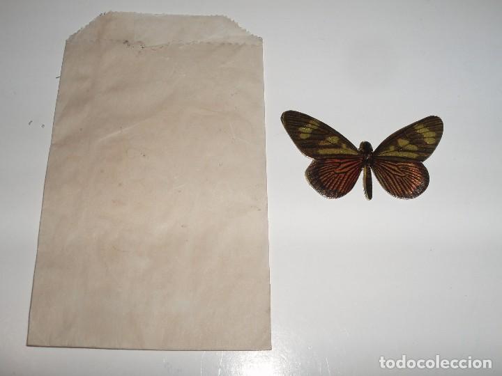 Colecionismo Cromos recortados antigos: CROMO NUEVO N&ordm; 64 Y SOBRE DEL ALBUM MARIPOSAS BELLAS PANRICO