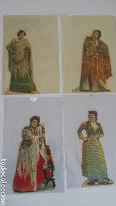 Coleccionismo Cromos troquelados antiguos: Lote de 4 cromos troquelado chocolate amatller serie Ramonas