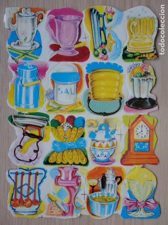 Sammeln alte gestanzte Sammelbilder: L&Aacute;MINA DE CROMOS TROQUELADOS ESPA&Ntilde;OLES FHER ( FB ).