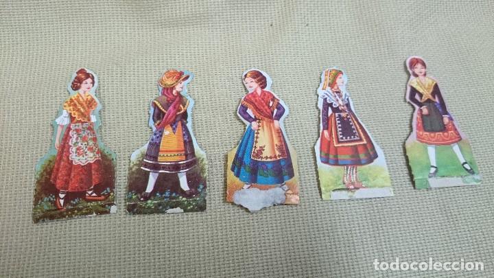 Sammeln alte gestanzte Sammelbilder: LOTE CROMOS TROQUELADOS,TRAJE DE ESPA&Ntilde;A