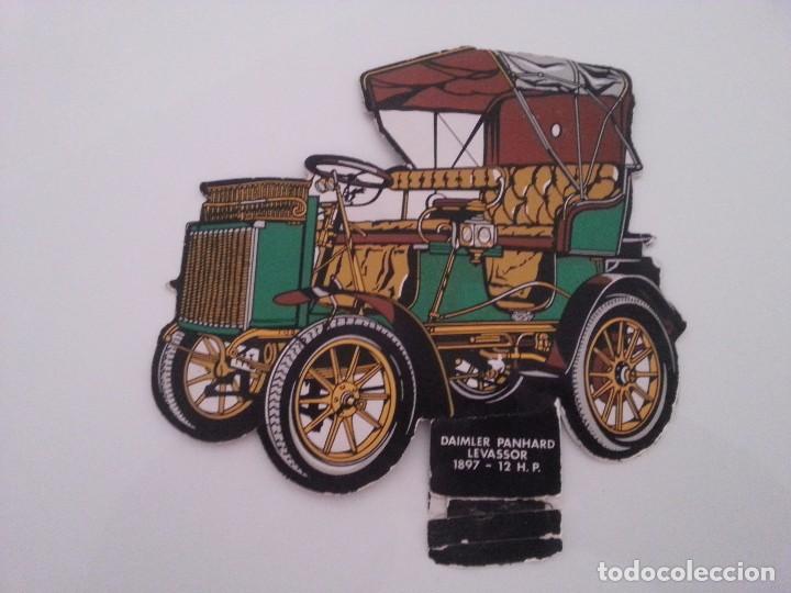 Collectionnisme Cartes &agrave; collectionner massicot&eacute;es anciennes: ANTIGUO CROMO RECORTABLE EN CARTON N&ordm; 22 COLECCION CASEN COCHES ANTIGUOS DAIMLER PANHARD A&Ntilde;OS 60