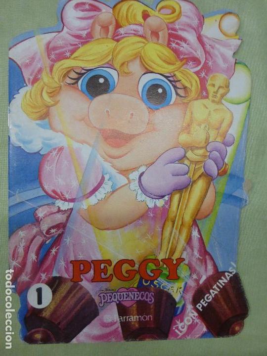 Coleccionismo Cromos troquelados antiguos: PEGGY n&ordm; 1 - Los Peque&ntilde;ecos - Cuento troquelado con Pegatinas