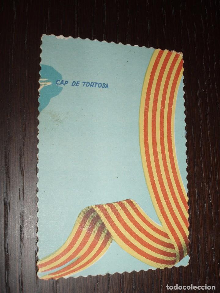 Colecionismo Cromos recortados antigos: ANTIGUO CROMO DEL MAPA DE CATALUNYA, CHOCOLATES XOCOLATA SAN FERNANDO,BARCELONA