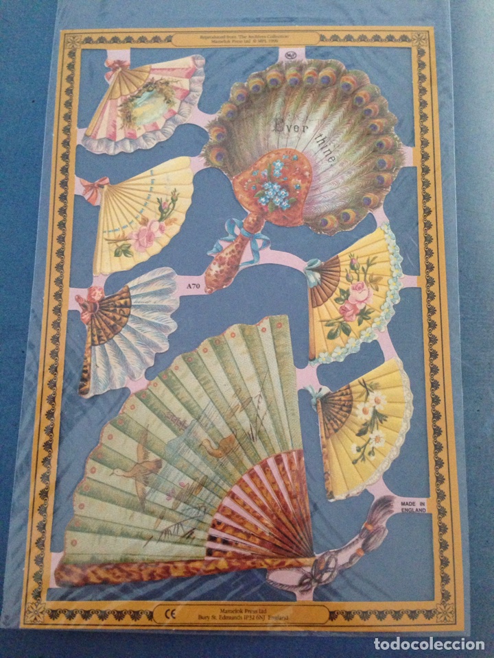 Collectionnisme Cartes &agrave; collectionner massicot&eacute;es anciennes: L&aacute;mina cromos troquelados MLP A70