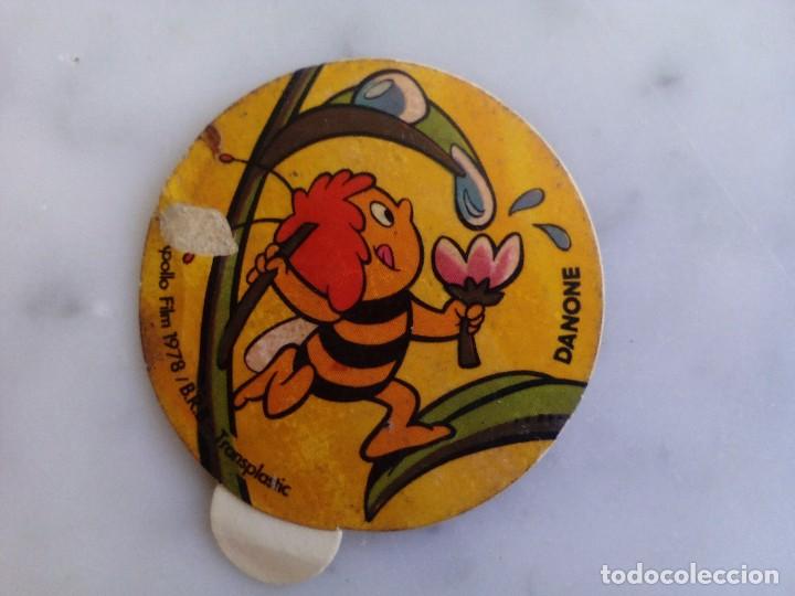 Coleccionismo cromos troquelados antiguos: cromo troquelado - la abeja maya -  danone - Foto 1