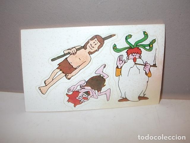 Collectionnisme Cartes &agrave; collectionner massicot&eacute;es anciennes: RARO CROMO ADHESIVO TROQUELADO DE ERASE UNA VEZ, SE DESCONOCE EDITORIAL,NUEVO NUNCA PEGADO