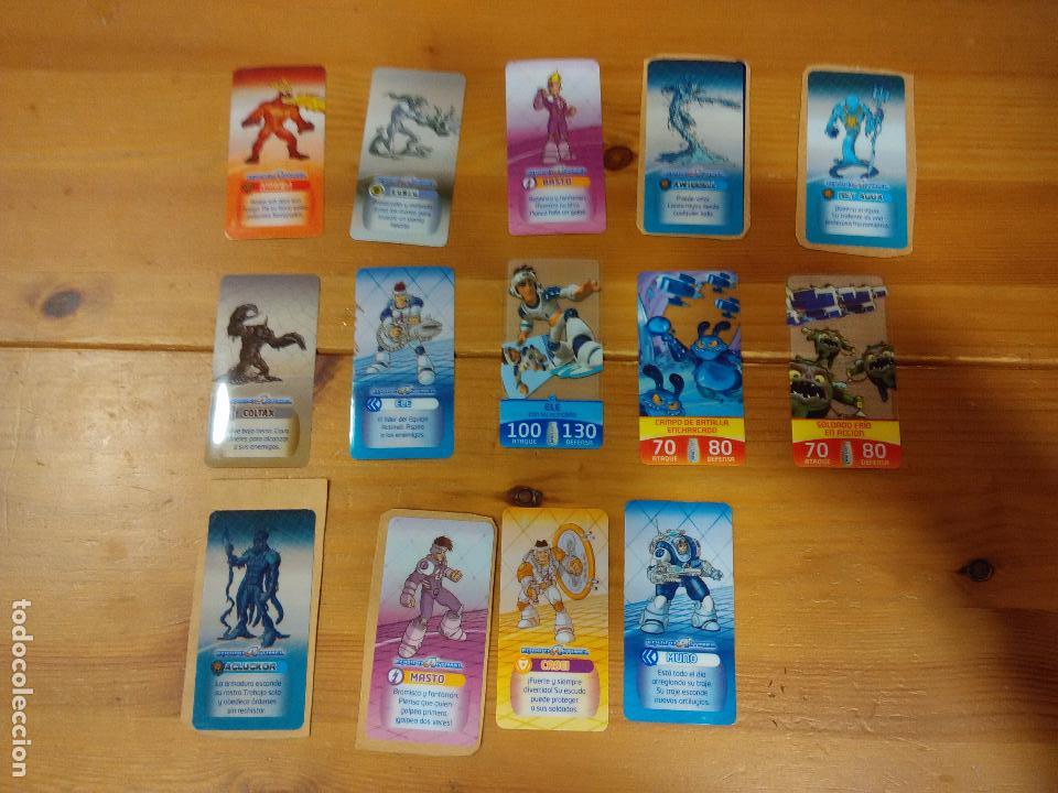 Sammeln alte gestanzte Sammelbilder: 14 CROMOS PLASTICO ACTIMEL - EQUIPO ACTIMEL - DANONE