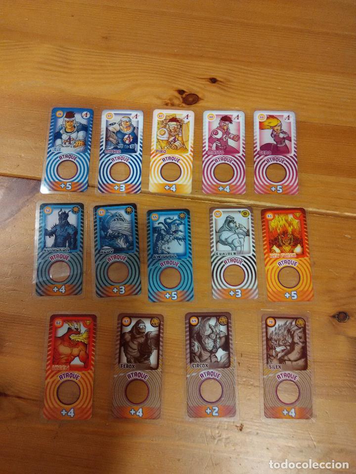 Sammeln alte gestanzte Sammelbilder: 14 CROMOS PLASTICO ACTIMEL - EQUIPO ACTIMEL - DANONE - PANINI