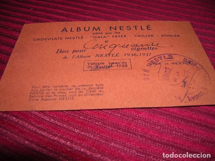 Sammeln alte gestanzte Sammelbilder: Vale Album Nestl&eacute;.A&ntilde;o 1936 - 1937