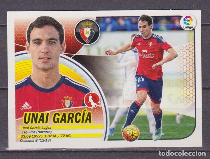 Sammeln alte gestanzte Sammelbilder: Cromo,deportes,liga espa&ntilde;ola,1996-1997,Panini,Unai Garc&iacute;a,Osasuna
