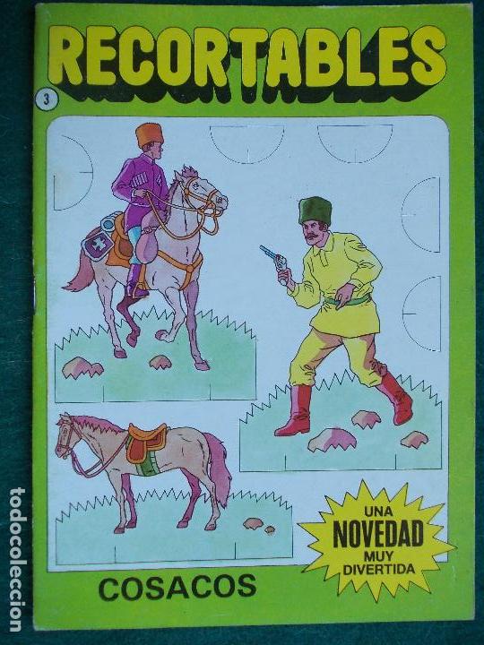 Coleccionismo cromos troquelados antiguos: Recortables cosacos - Foto 1