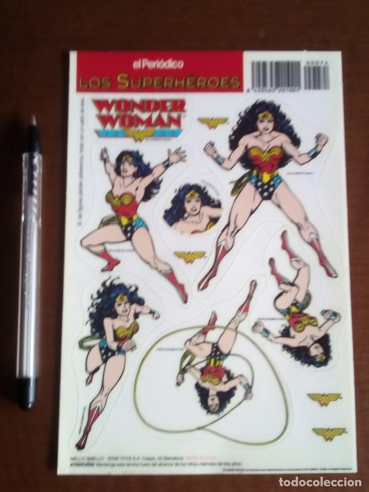 Collezionismo Figurine ritagliate antiche: Marvel Superh&eacute;roes, Adhesivos Promo El Peri&oacute;dico, a&ntilde;o 1996. Sin pegar