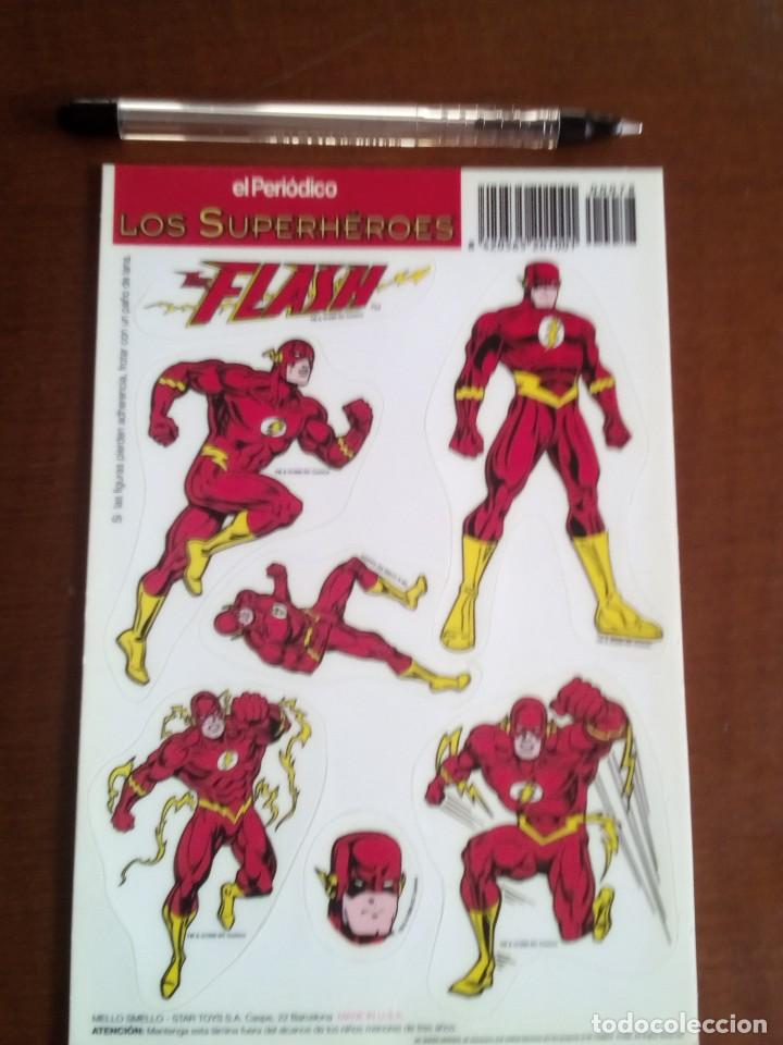 Collezionismo Figurine ritagliate antiche: Marvel Superh&eacute;roes, Adhesivos Promo El Peri&oacute;dico, a&ntilde;o 1996. Sin pegar