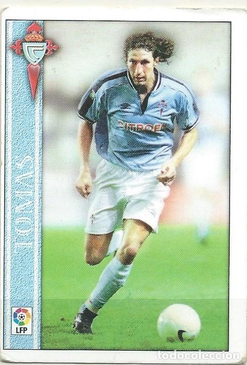 Collezionismo Figurine ritagliate antiche: Liga F&uacute;tbol profesional,2001,Celta,Tomas,n&uacute;mero 143
