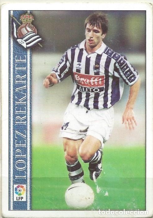 Collezionismo Figurine ritagliate antiche: Liga F&uacute;tbol profesional,2001,Real Sociedad,L&oacute;pez Recarte,n&uacute;mero 258