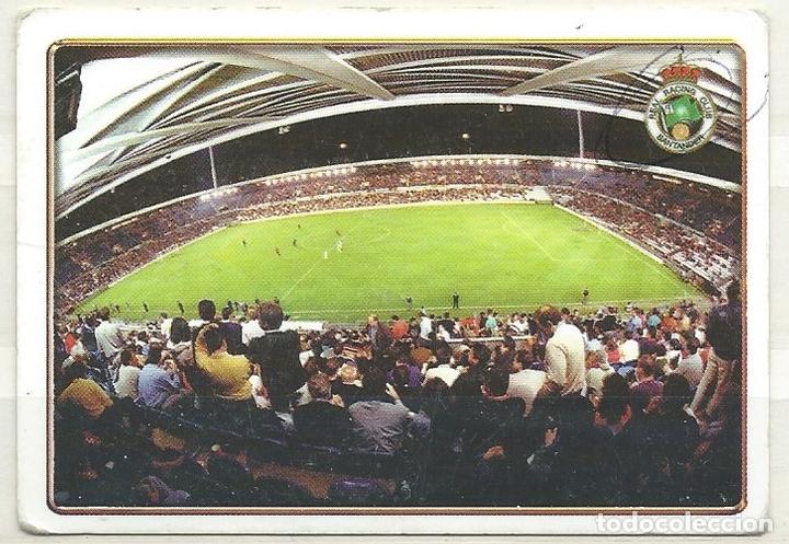 Collezionismo Figurine ritagliate antiche: Liga F&uacute;tbol profesional,2001,Santander,El Sardinero,n&uacute;mero 296,mundicards