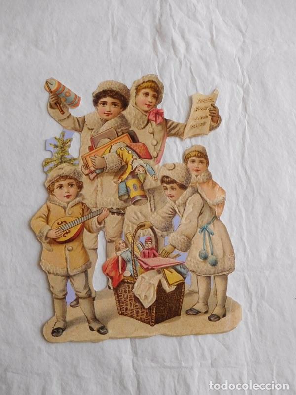 Collezionismo Figurine ritagliate antiche: M69 CROMO TROQUELADO ANTIGUO REPRODUCCION THE ARCHIVES COLLECTION