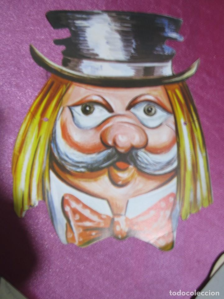Collezionismo Figurine ritagliate antiche: ANTIGUA CARETA DE PAYASO TROQUELADA DE CARTON. A&Ntilde;OS 70 80.