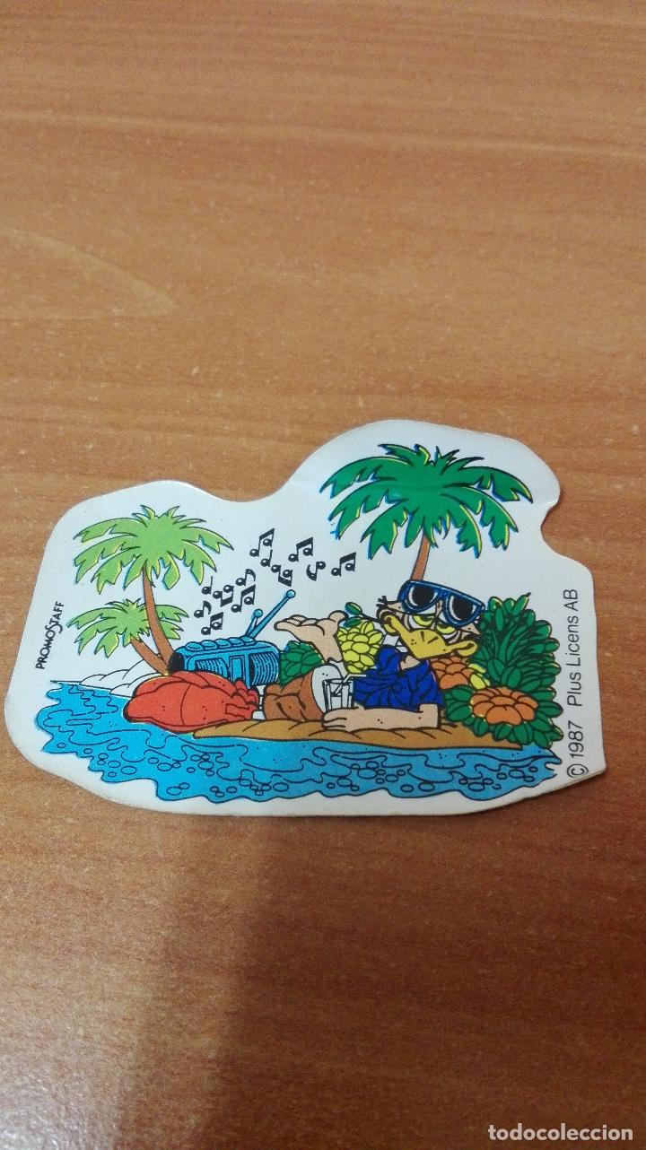 Coleccionismo cromos troquelados antiguos: CROMO TROQUELADO DE DONUTS 1987 - Foto 1