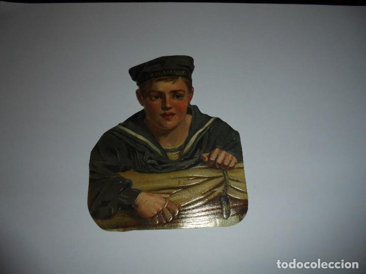 Coleccionismo cromos troquelados antiguos: CROMO TROQUELADO - Foto 2