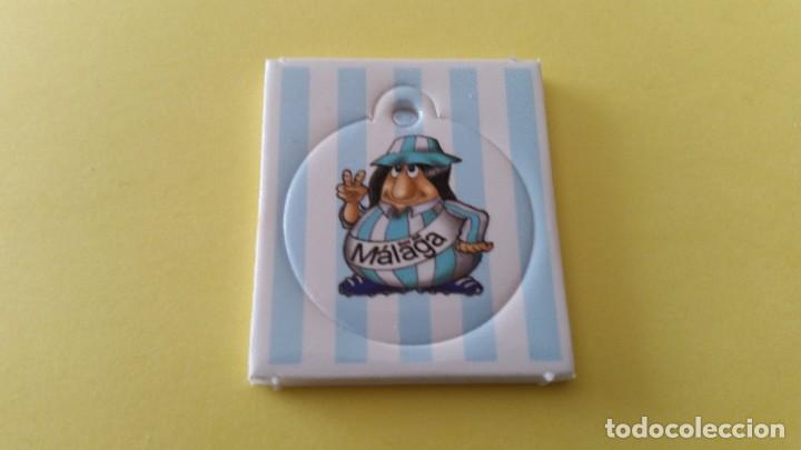 Collectable Antique Stamped Cards: CROMO TROQUELADO - JUMPERS EMOTIWORLD - EQUIPOS FUTBOL - MALAGA - ACTUALIZACI&Oacute;N