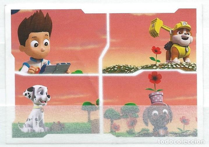 Colecionismo Cromos recortados antigos: Nickelodeon,Paw patrol,panini,2016,adhesivo,n&uacute;mero 34