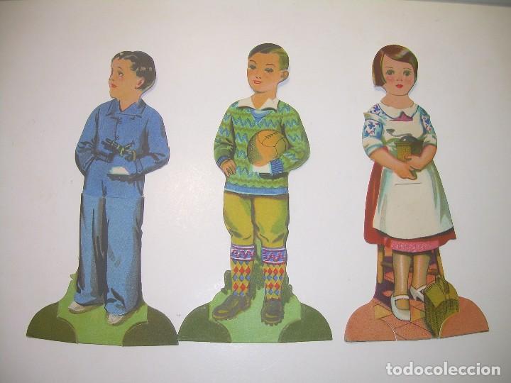 Coleccionismo cromos troquelados antiguos: ANTIGUOS CROMOS CHOCOLATE EVARISTO JUNCOSA. - Foto 1