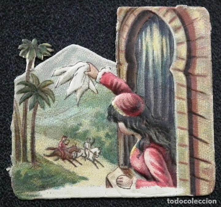 Sammeln alte gestanzte Sammelbilder: CROMO TROQUELADO A PRINCIPIOS DEL A&Ntilde;O 1900
