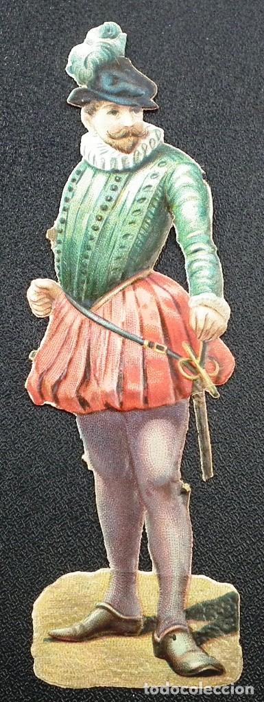 Collectable Antique Stamped Cards: CROMO TROQUELADO: CHOCOLATE AMATLLER, A PRINCIPIOS DEL A&Ntilde;O 1900