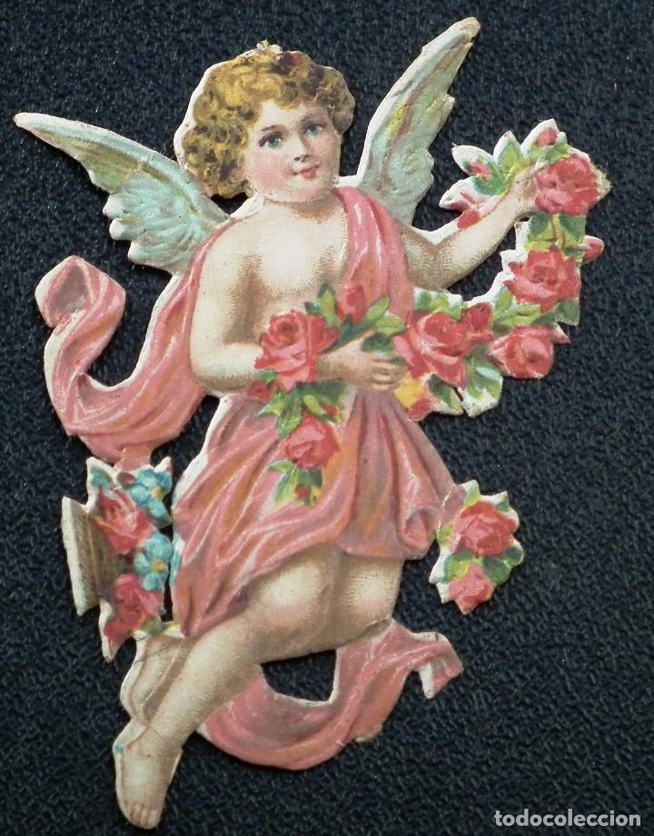 Collezionismo Figurine ritagliate antiche: CROMO TROQUELADO A PRINCIPIOS DEL A&Ntilde;O 1900