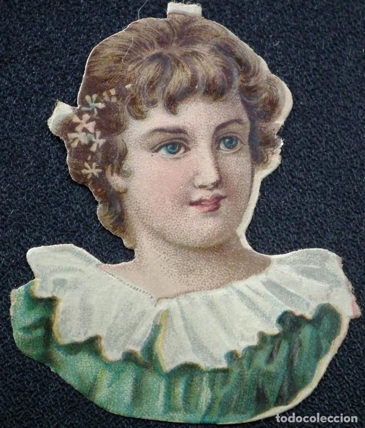 Collezionismo Figurine ritagliate antiche: CROMO TROQUELADO: CHOCOLATE AMATLLER, A PRINCIPIOS DEL A&Ntilde;O 1900